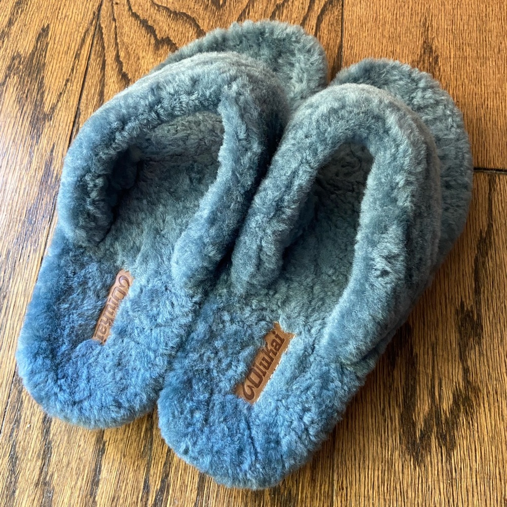 Like NEW Olukai Slipper - light blue - EUR 38 (US 8/8.5)